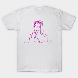 Jesus Line Art Collection T-Shirt